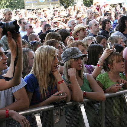 The crowd at Summer Sundae!