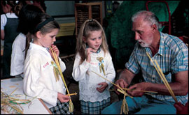 Traditional crafts at Bewdley Museum