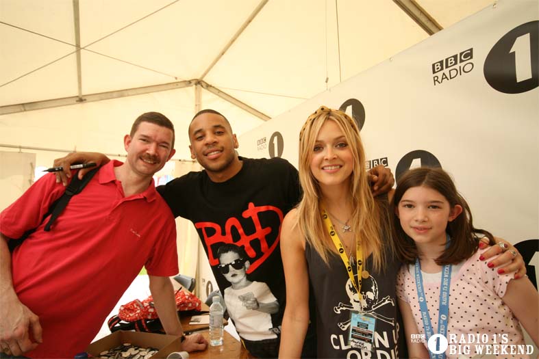 Signing sessions with Fearne and Reggie