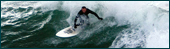 Surfing at Castletown