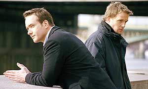 Spooks: Matthew Macfadyen as Tom and Rupert Penry-Jones as Adam