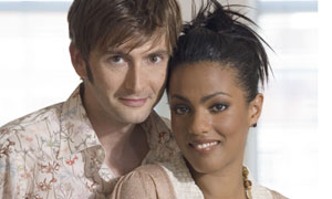 David Tennant and Freema Agyeman
