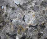 Larvikite crystals