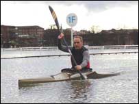 Canoe on Pitchcroft