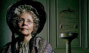 Pauline Collins plays Miss Flite