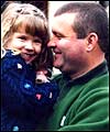 Pic: Jo's husband David with their daughter Nicola.