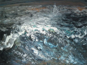 'Good Friday (Walking on Water)', 2006. Maggi Hambling