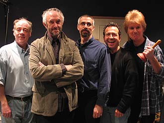 Geoffrey McGivern, Jonathan Pryce, Roger Gregg, Andy Secombe and Dirk Maggs