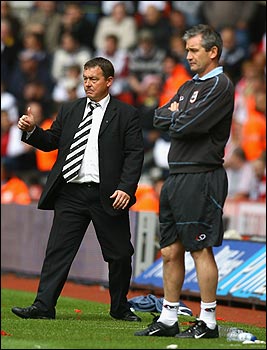 Billy Davies and George Burley