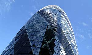 Bionic Buildings: the Gherkin skyscraper, London