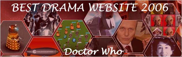 Doctor Who website (Best Drama Website 2006)