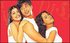 Shenaz, Shahid and Amrita Rao
