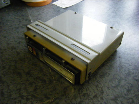 An eight track recorder