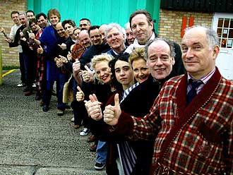 The cast and crew