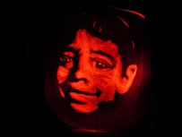 Pumpkin carving.