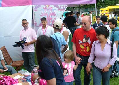 BBC Asian Network Tent
