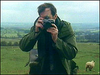 James Ravilious at work in 1985