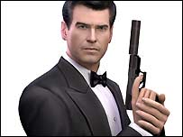 Pierce Brosnan em versão para videogame