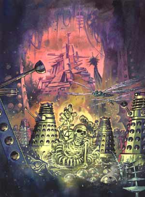 enlarged book cover of dalekfactor