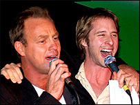 Jason Donovan and Chesney Hawkes
