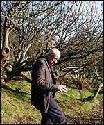 William Kidd in Seaton Hall orchard