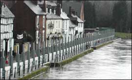 Bewdley flood defences