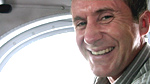 Bruce gets just as nervous filming in a plane as he did when he had to jump out of them!