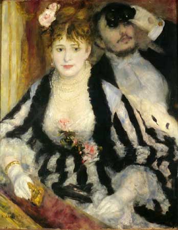 La Loge by Auguste Renoir
