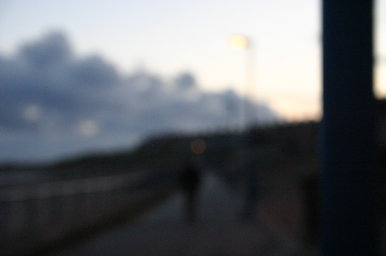 Distantly blurred