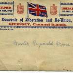 Souvenir Card. 29 June 1945 Guernsey,Channel Islands Souvenir Card. 29 June 1945 Guernsey,Channel Islands