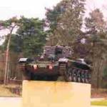 Vera Tolman loved her picturesque tree lined cycle to work at West Tofts school  in the early 1940s.She escaped the  horrors of the Coventry blitz for the peace of the Norfolk countryside.But soon that too  disappeared  as tanks like this  started  manouevres using live ammunition.