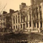 ref: 1481/A9/79  The Westminster Hotel in the aftermath of the bombing.  Image taken 28 March; (courtesy of the Western Morning News).