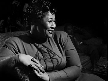 Ella Fitzgerald, picture courtesy of Herman Leonard
