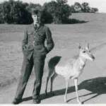 Bill Hemming in Moosejaw, Canada...with a moose Bill Hemming in Moosejaw, Canada...with a moose