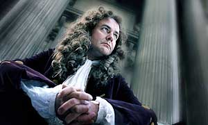 Hugh Bonneville as Christopher Wren