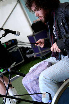 Dawn Landes' drummer