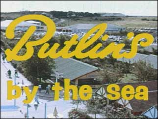 Butlin's by the sea - poster advertising the holiday camp