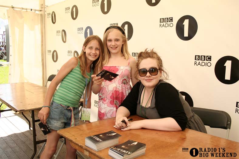 Signing sessions with Adele