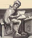 Image of a Greek historian from a French manuscript