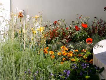 New Hall Garden at Chelsea Flower Show
