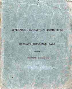 scholar's reference card