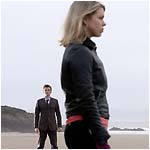 Billie Piper as Rose and David Tennant as The Doctor in Doctor Who