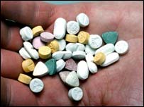 Pílulas de ecstasy