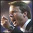 O candidato democrata à vice-presidência dos Estados Unidos, John Edwards
