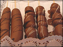Chocolate fruit