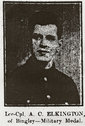 L/cpl Arthur Charles Elkington , Military Medal Holder L/cpl Arthur Charles Elkington , Military Medal Holder