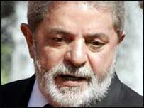 O presidente Lula