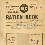 My mother in laws ration book My mother in laws ration book