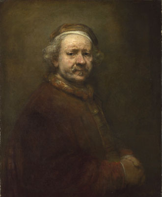 NG0221 Rembrandt, Self Portrait at the Age of 63, 1669 (c) The National Gallery, London