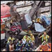 Twisted wreck of a spanish train.
